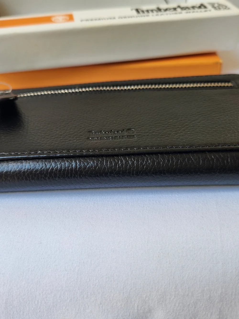 Timberland Womans Black Leather Wallet - Premium Genuine Leather